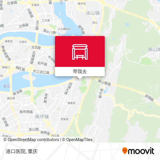 港口医院地图