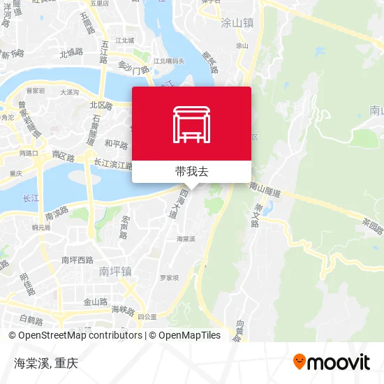 海棠溪地图
