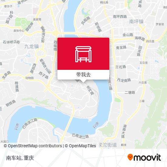 南车站地图