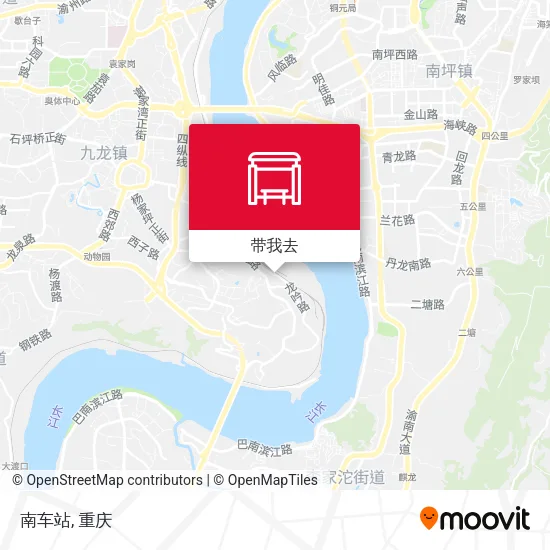 南车站地图