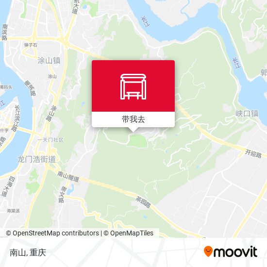 南山地图