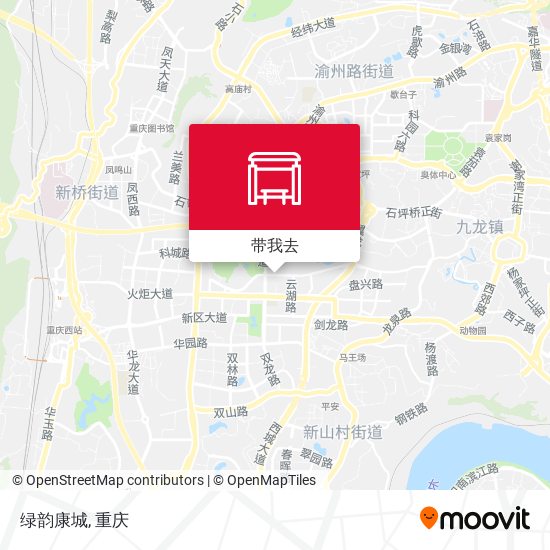 绿韵康城地图