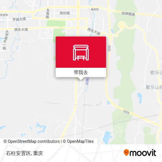 石柱安置区地图