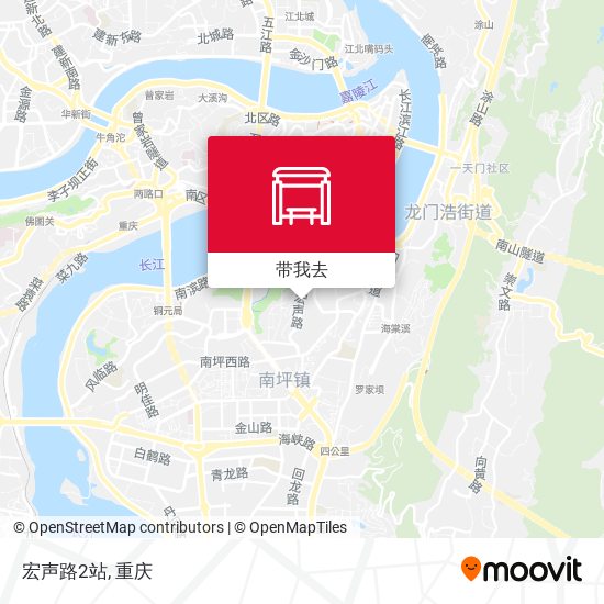 宏声路2站地图