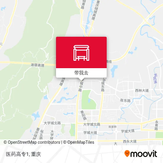 医药高专1地图