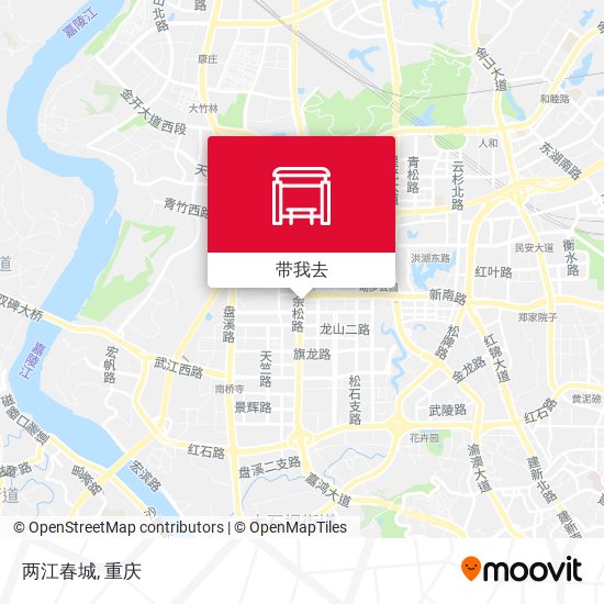 两江春城地图