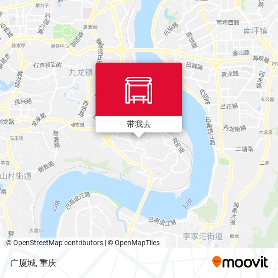 广厦城地图