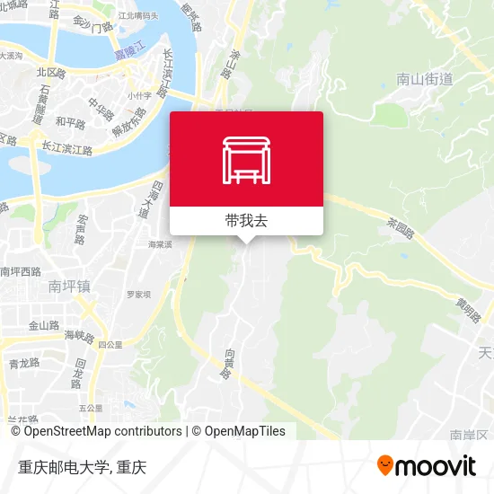 重庆邮电大学地图