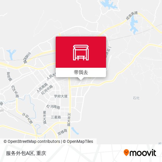 服务外包A区地图