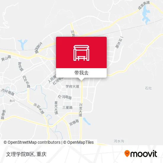 文理学院B区地图