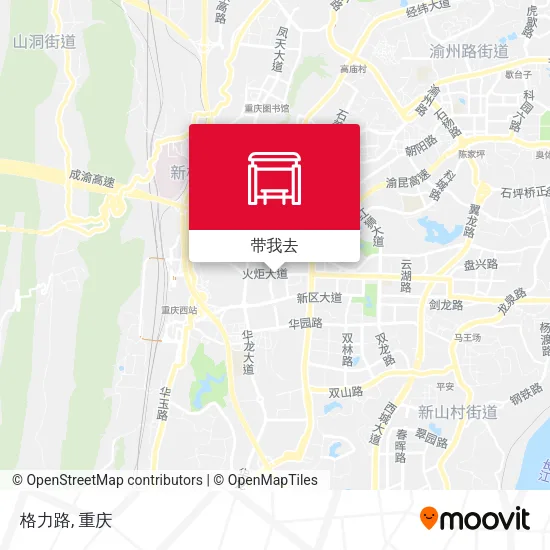 格力路地图
