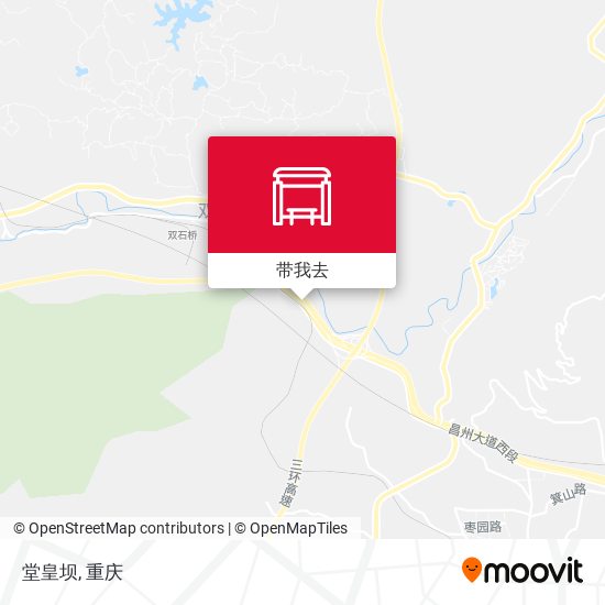 堂皇坝地图