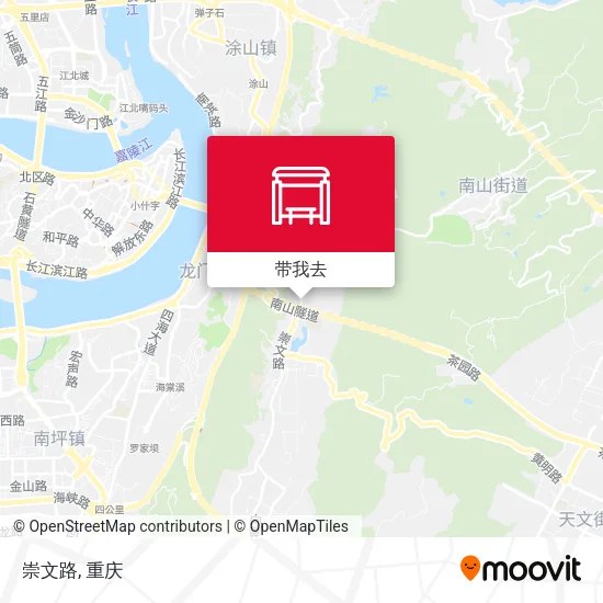 崇文路地图