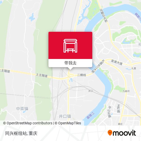 同兴枢纽站地图