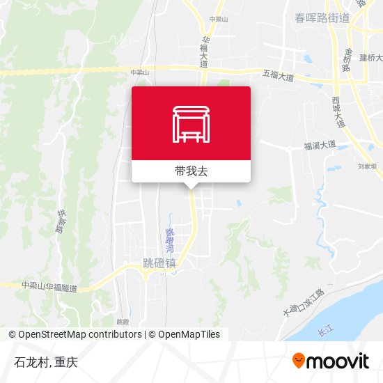 石龙村地图