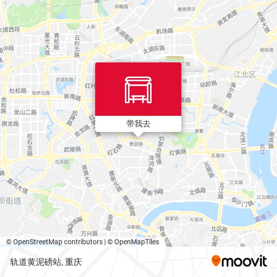 轨道黄泥磅站地图