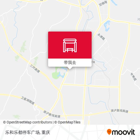 乐和乐都停车广场地图