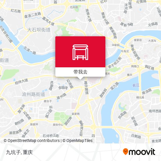 九坑子地图