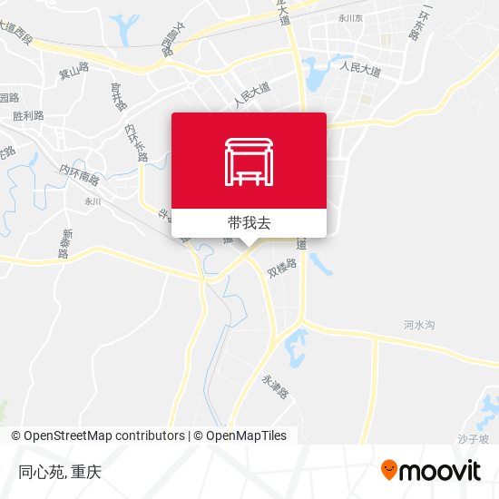 同心苑地图