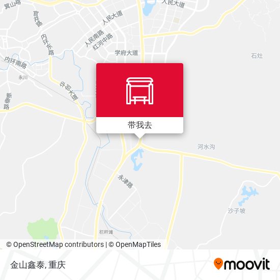 金山鑫泰地图