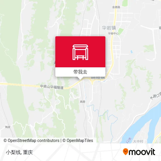 小梨线地图