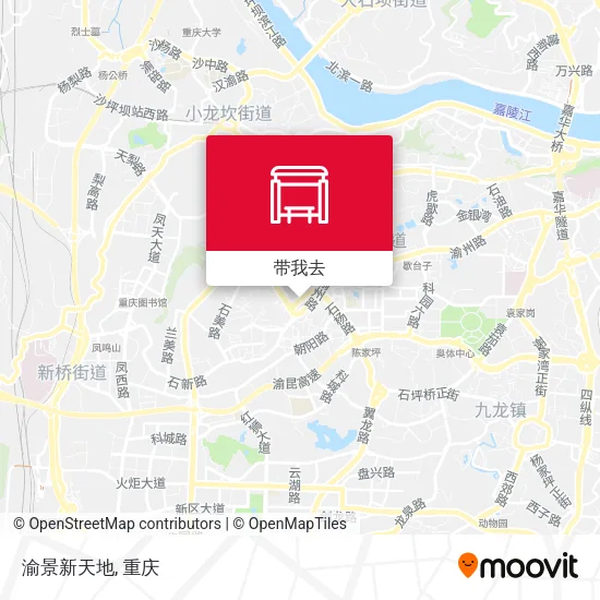 渝景新天地地图