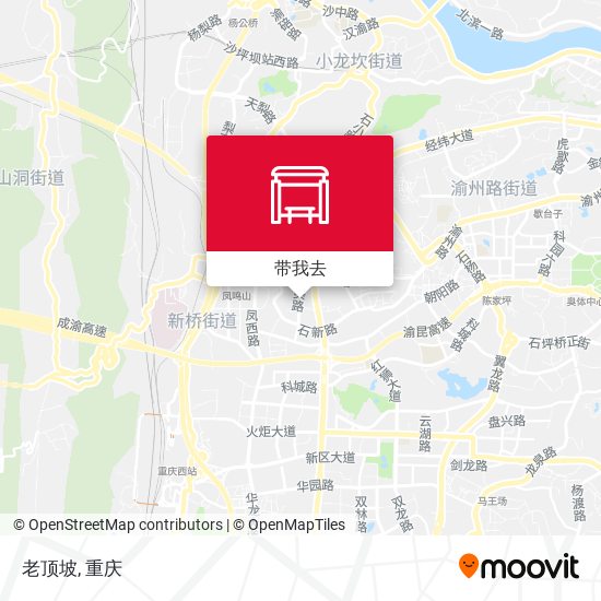 老顶坡地图