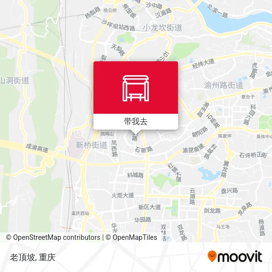 老顶坡地图