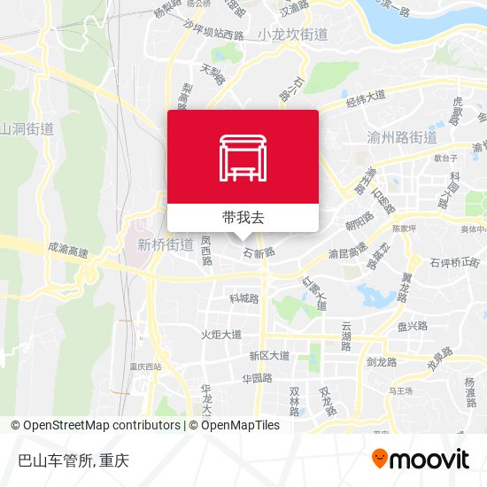 巴山车管所地图