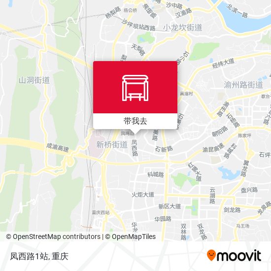 凤西路1站地图