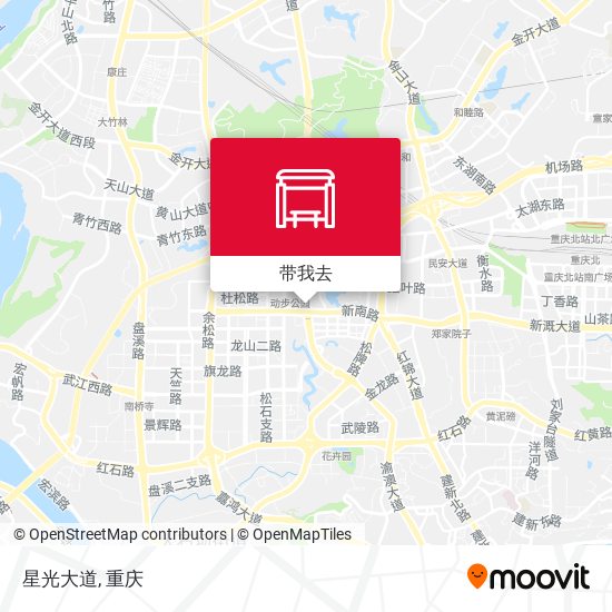 星光大道地图