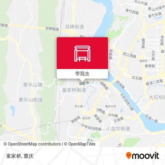 童家桥地图