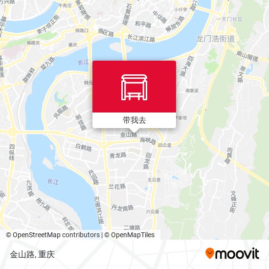 金山路地图