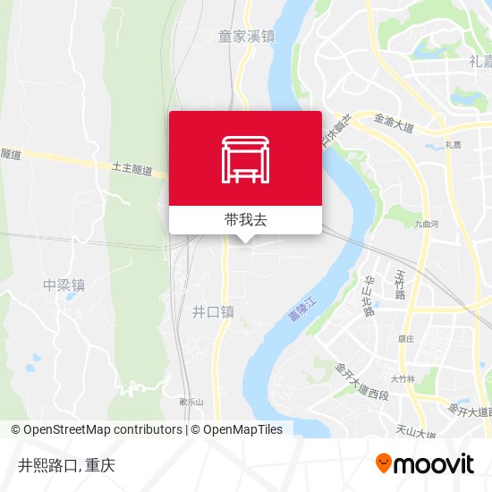 井熙路口地图