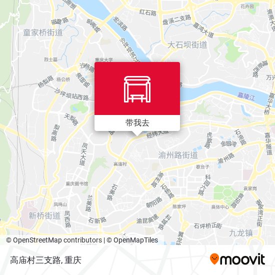 高庙村三支路地图
