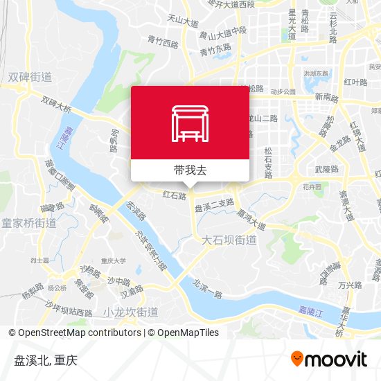 盘溪北地图