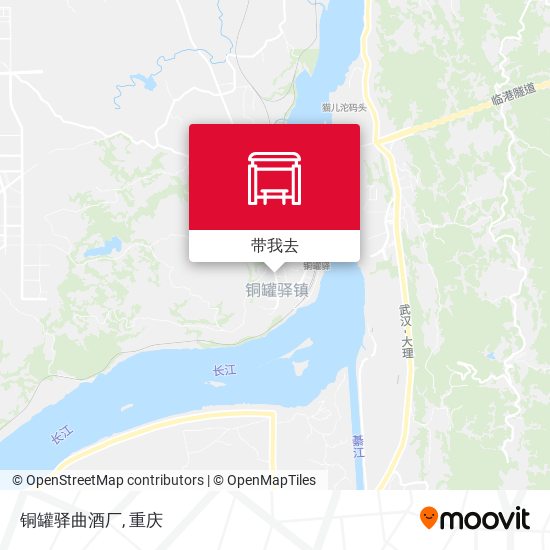 铜罐驿曲酒厂地图