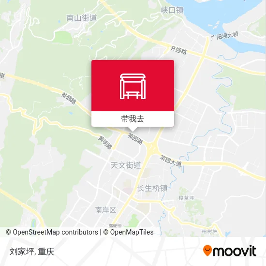 刘家坪地图