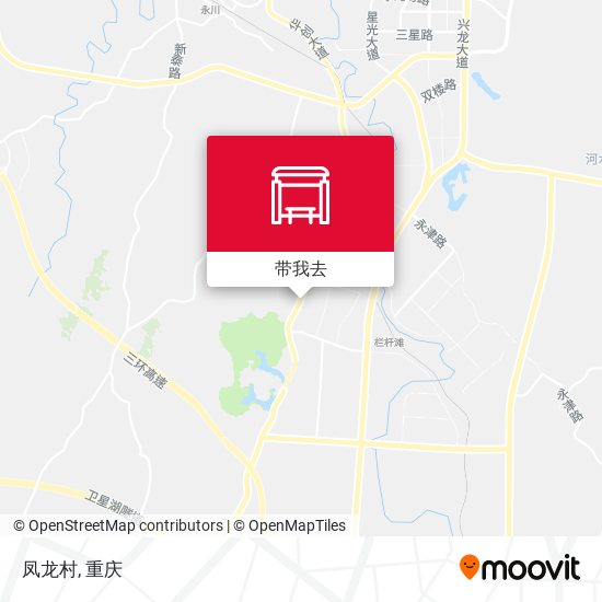 凤龙村地图