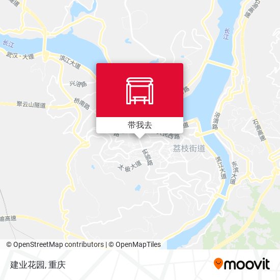 建业花园地图