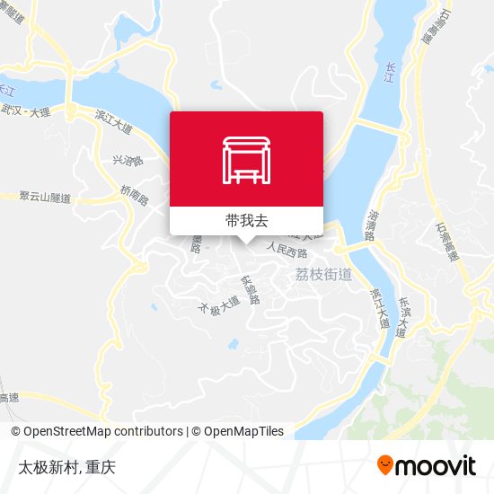 太极新村地图