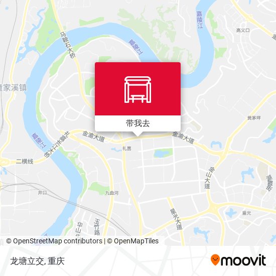 龙塘立交地图