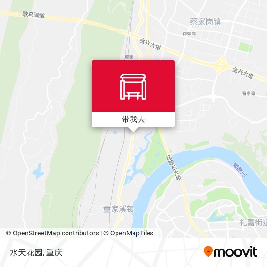 水天花园地图