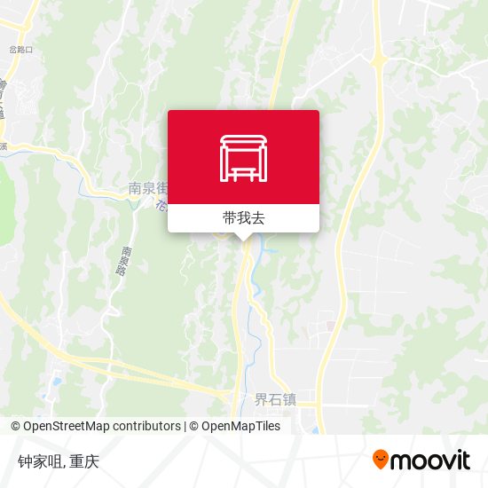 钟家咀地图