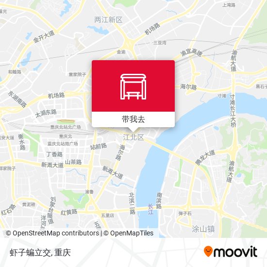 虾子蝙立交地图