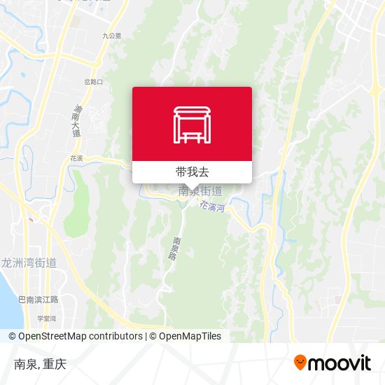 南泉地图