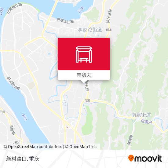 新村路口地图