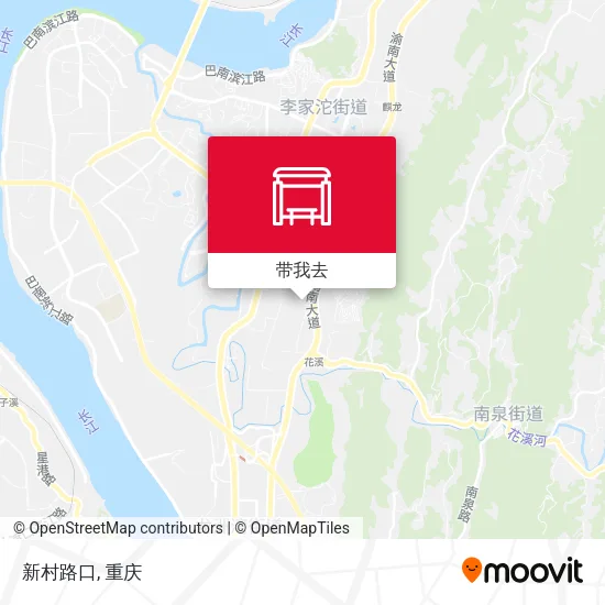 新村路口地图