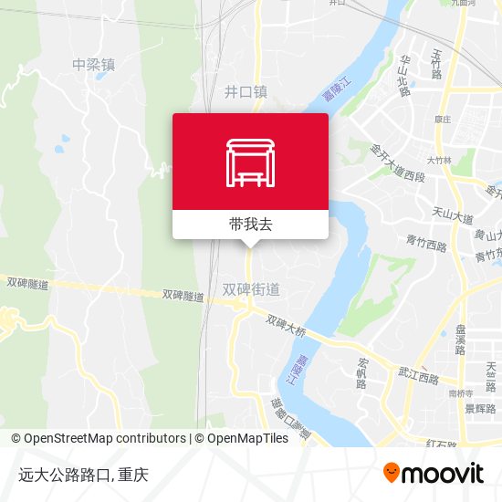远大公路路口地图