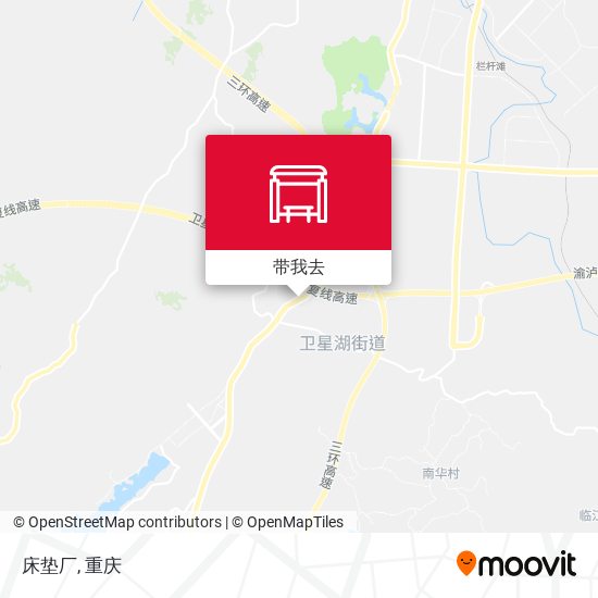 床垫厂地图